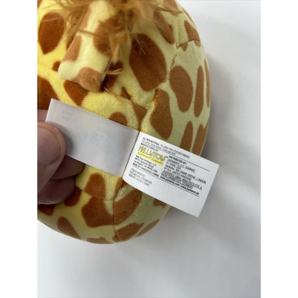 Squishmallows Cameron the Cat as Gary the Giraffe 7.5